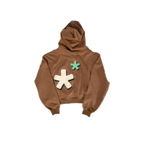 taupe kaizen french terry hoodie