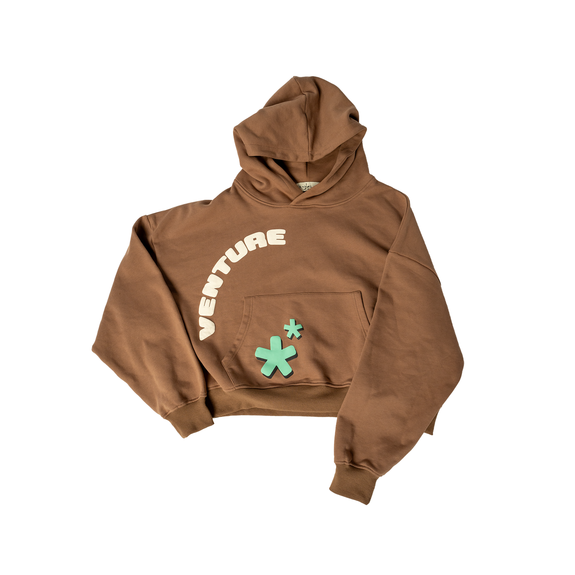 taupe kaizen french terry hoodie