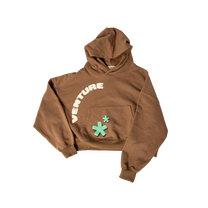 taupe kaizen french terry hoodie