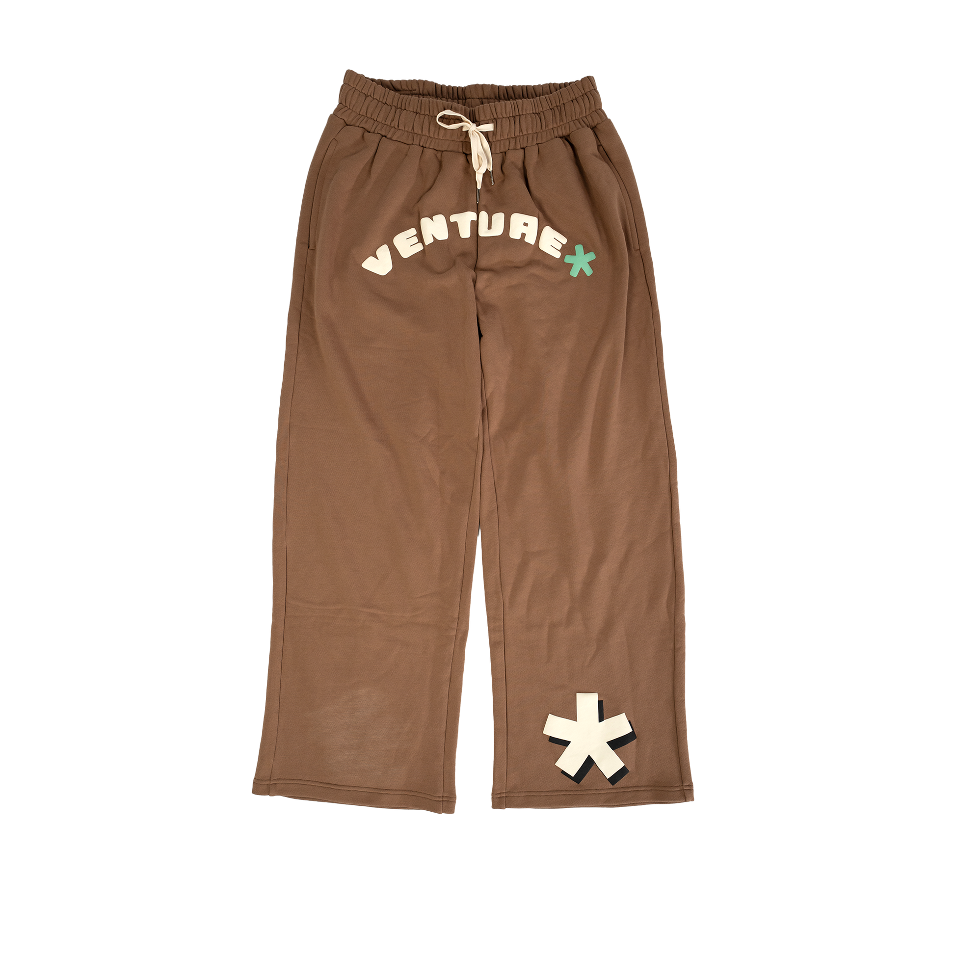 taupe kaizen french terry sweatpants