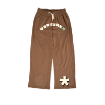 taupe kaizen french terry sweatpants